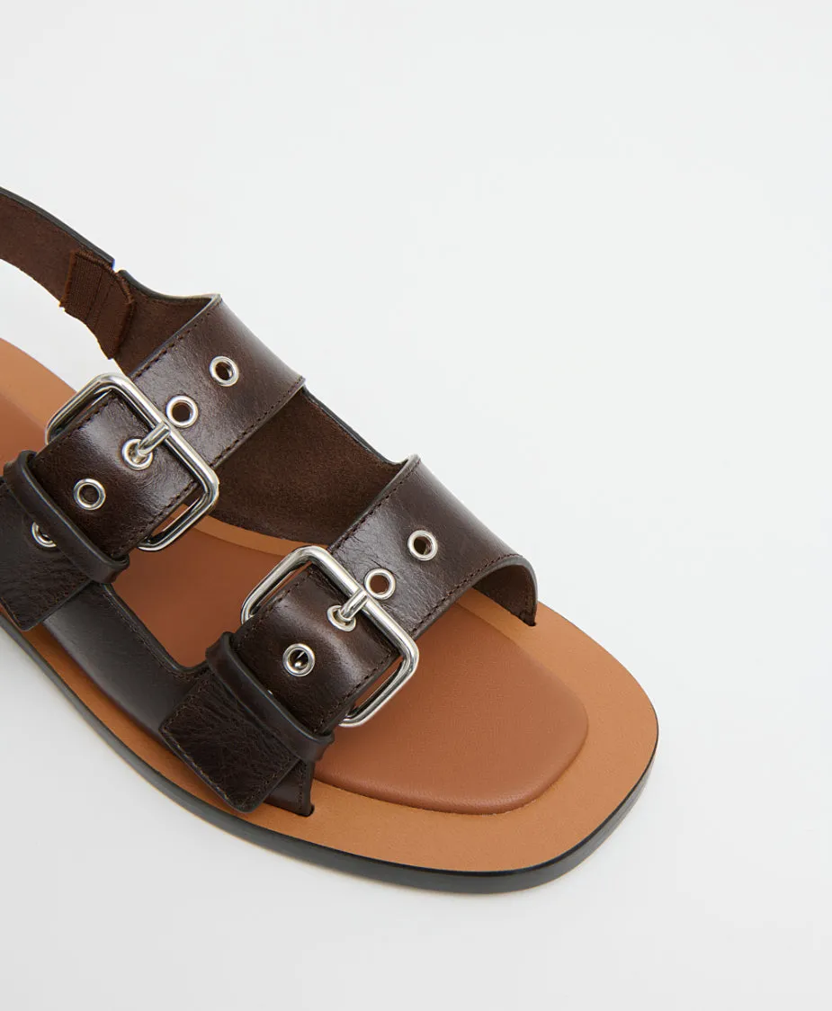 Cintura Sandal - Ebony sold by Mansur Gavriel product image thumbnail 5