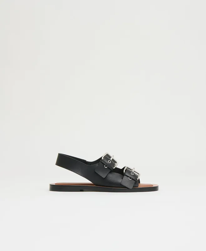 Cintura Sandal - Black made by Mansur Gavriel