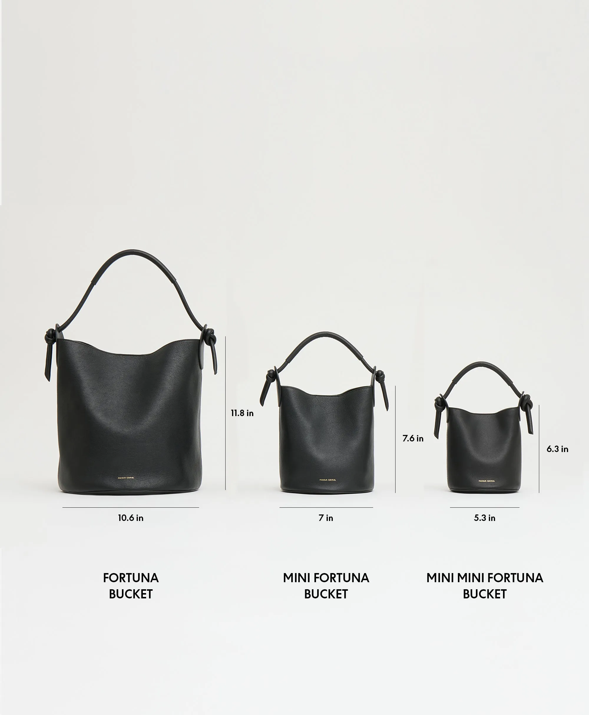 Mini Fortuna Bucket - Jasmine sold by Mansur Gavriel product image thumbnail 5
