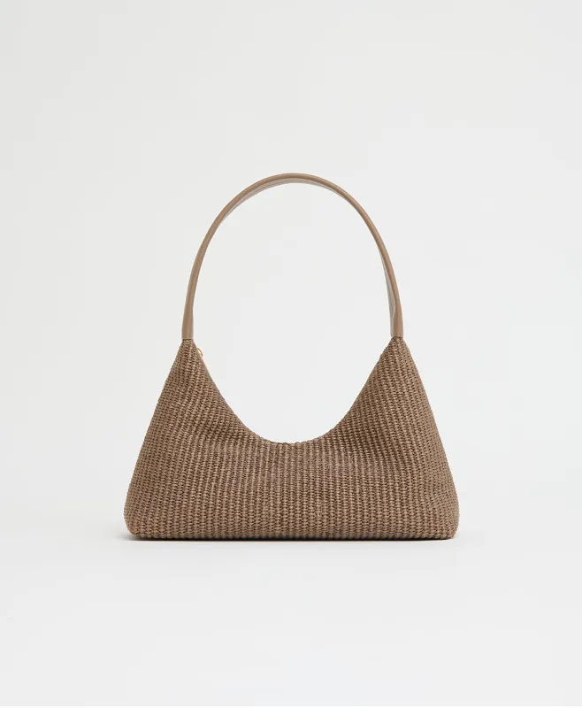 Candy Baguette - Anise Raffia made by Mansur Gavriel