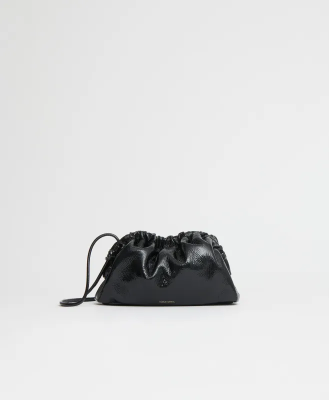 Mini Cloud Clutch - Black Naplak made by Mansur Gavriel