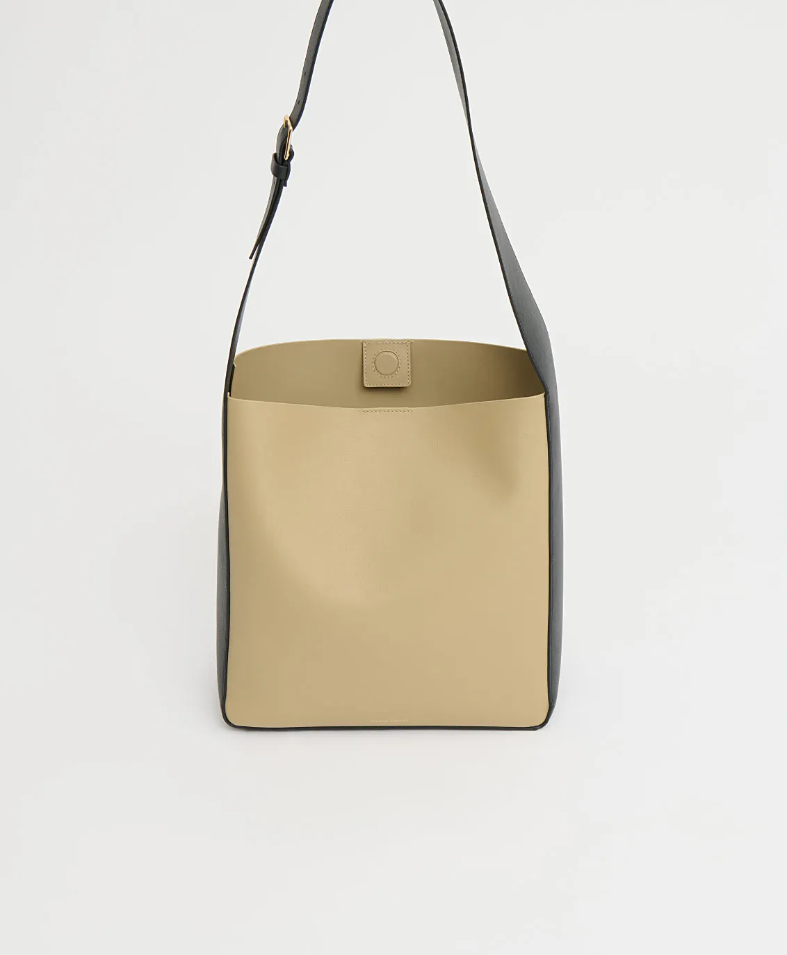 Box Tote - Khaki/Black sold by Mansur Gavriel product image thumbnail 4