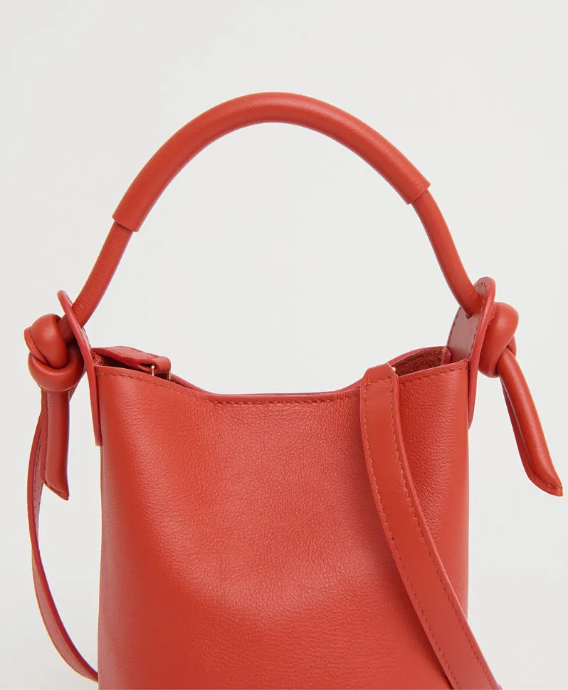 Mini Mini Fortuna Bucket - Pomodoro sold by Mansur Gavriel product image thumbnail 4
