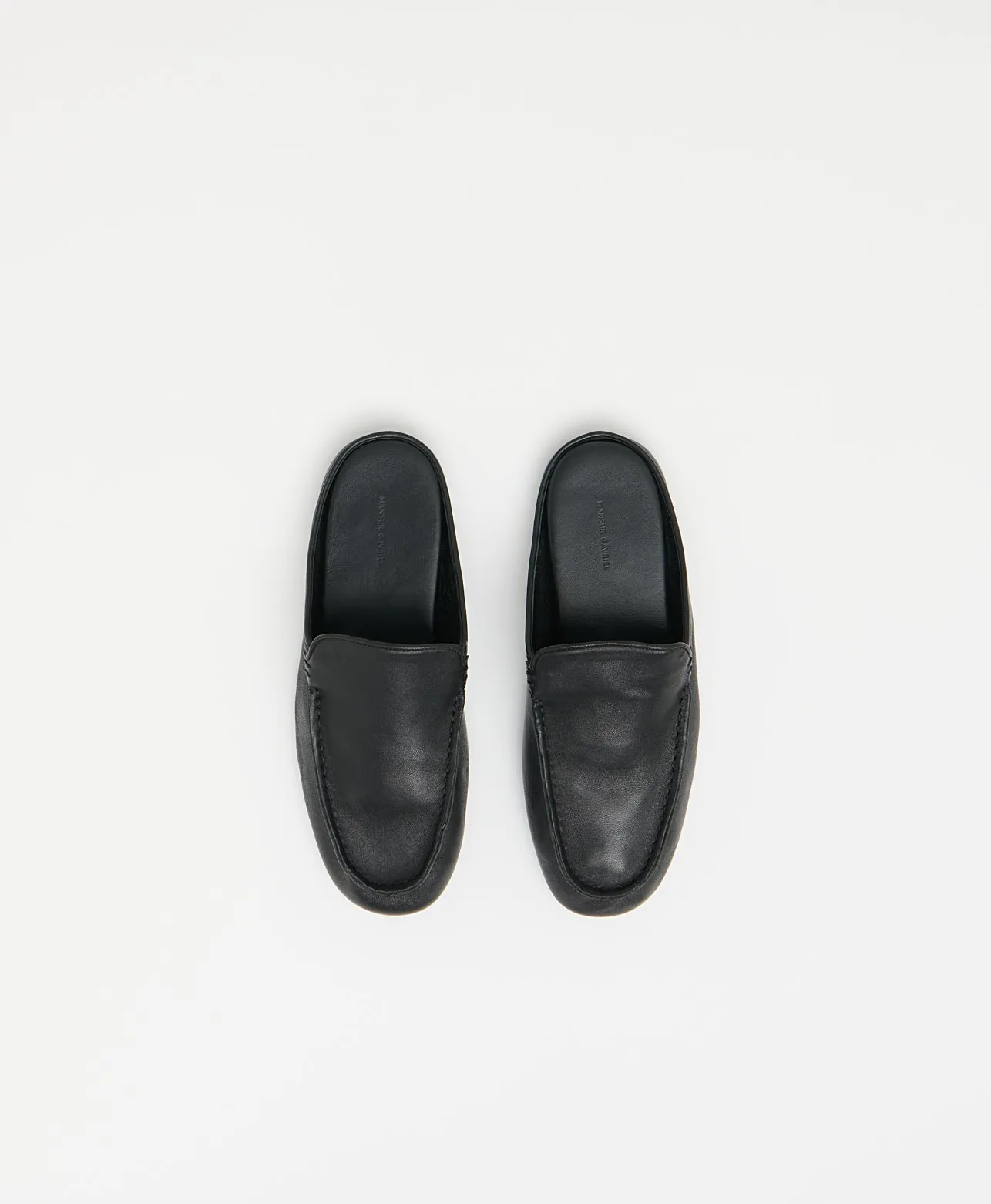 Moccasin Mule - Black sold by Mansur Gavriel product image thumbnail 5
