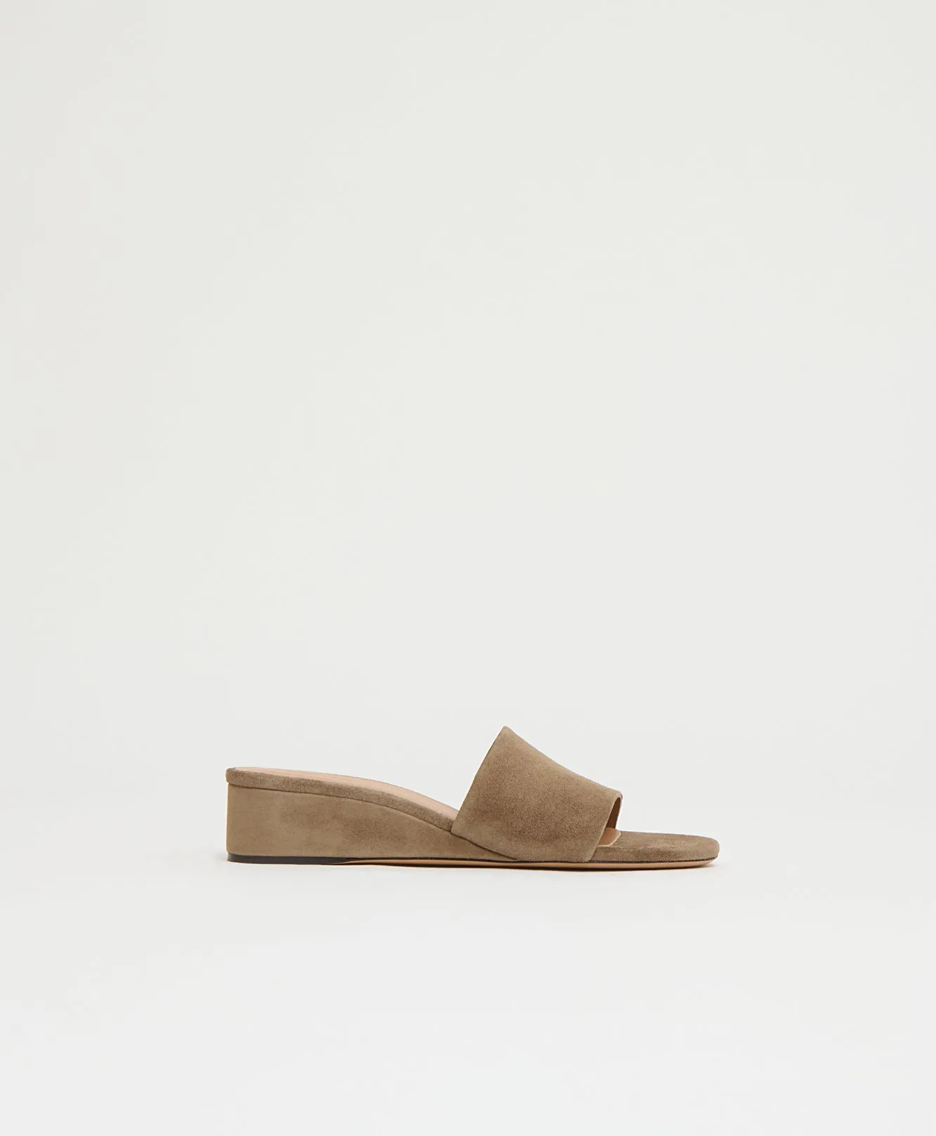 Zeppa Slide - Anise Suede sold by Mansur Gavriel