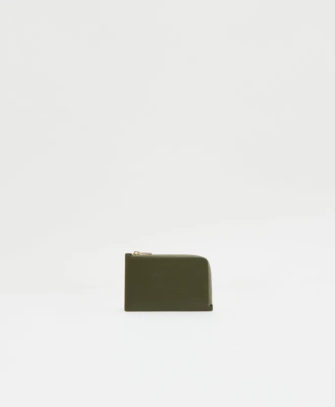 Zip Card Holder - Algae made by Mansur Gavriel