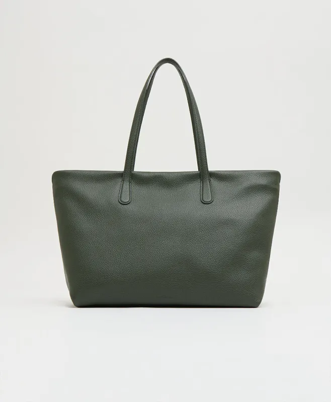 Everyday Zip Tote - Seaweed made by Mansur Gavriel