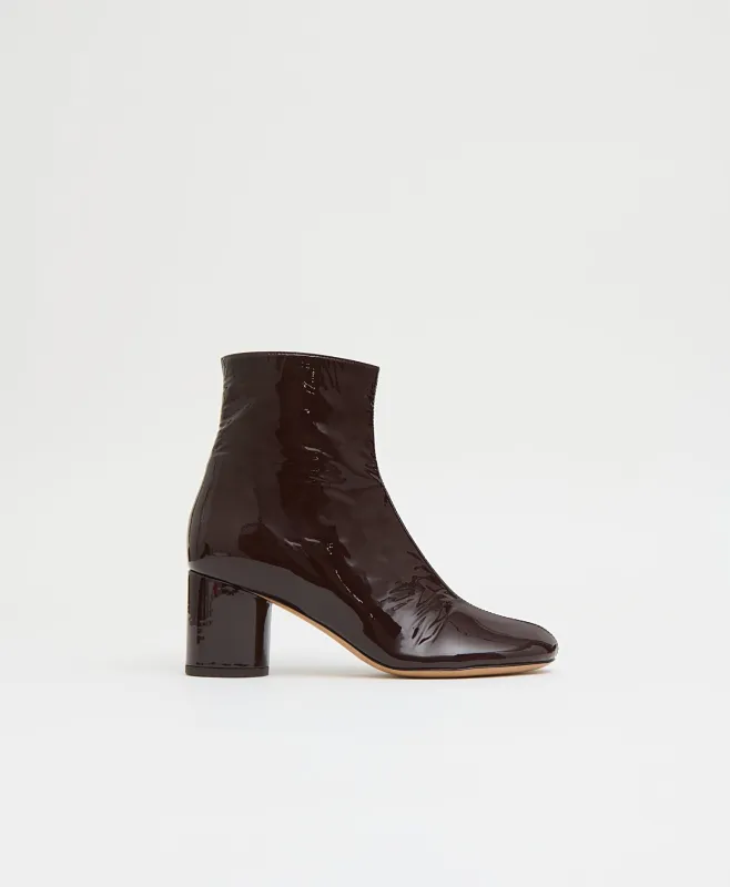 Thalia Boot - Aubergine Soft Patent made by Mansur Gavriel