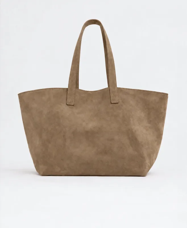 Carryall Tote - Anise Suede made by Mansur Gavriel