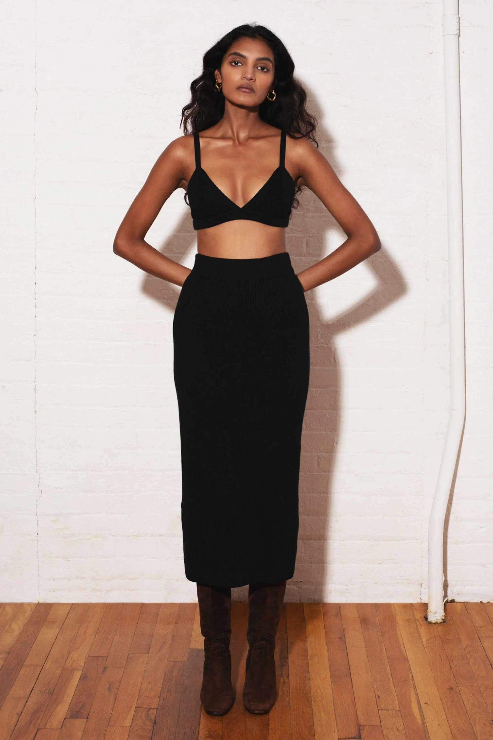 Cotton Kiko Bralette sold by Mara Hoffman product image thumbnail 3