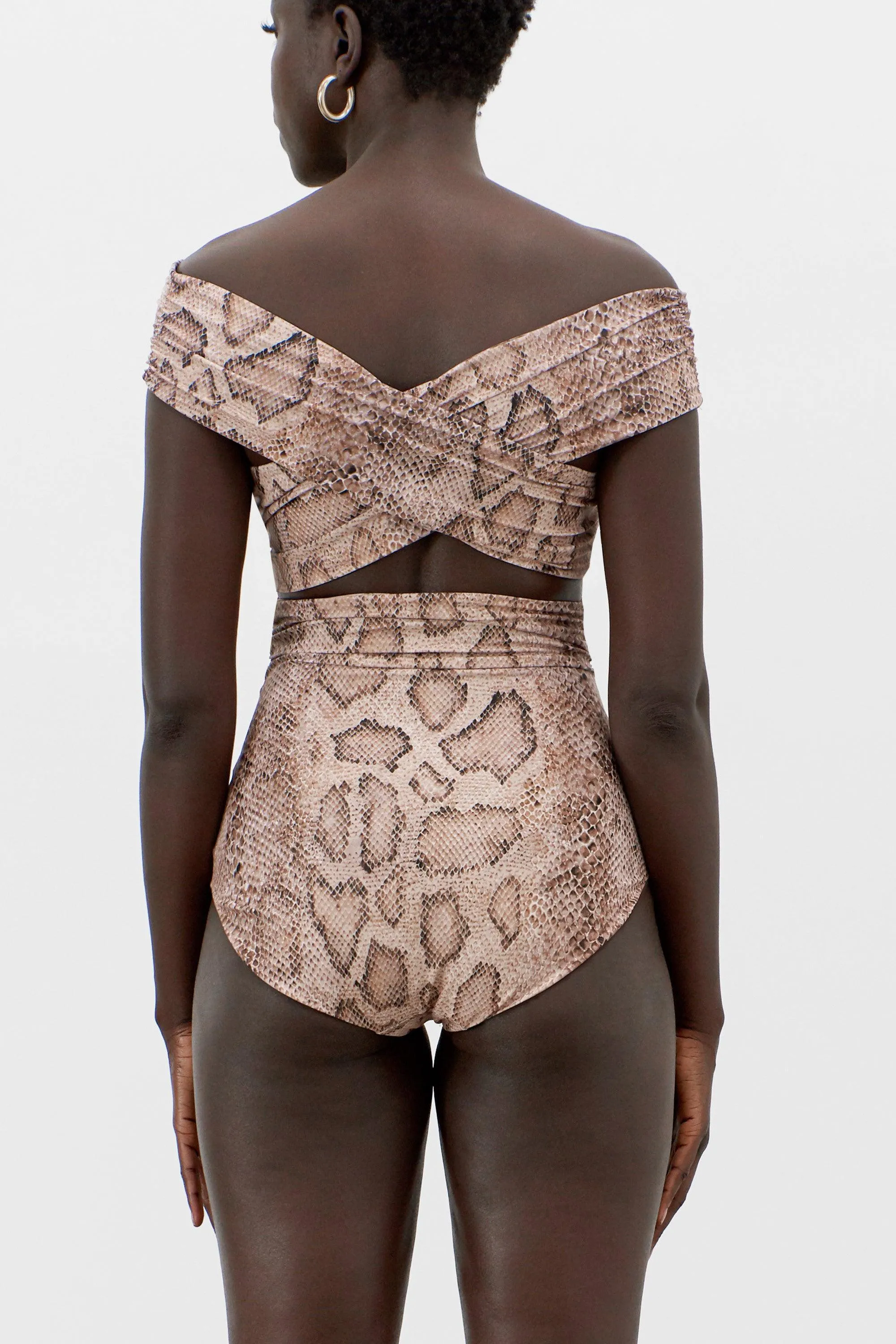 FULL CIRCLE Lorina Bikini Top sold by Mara Hoffman product image thumbnail 4