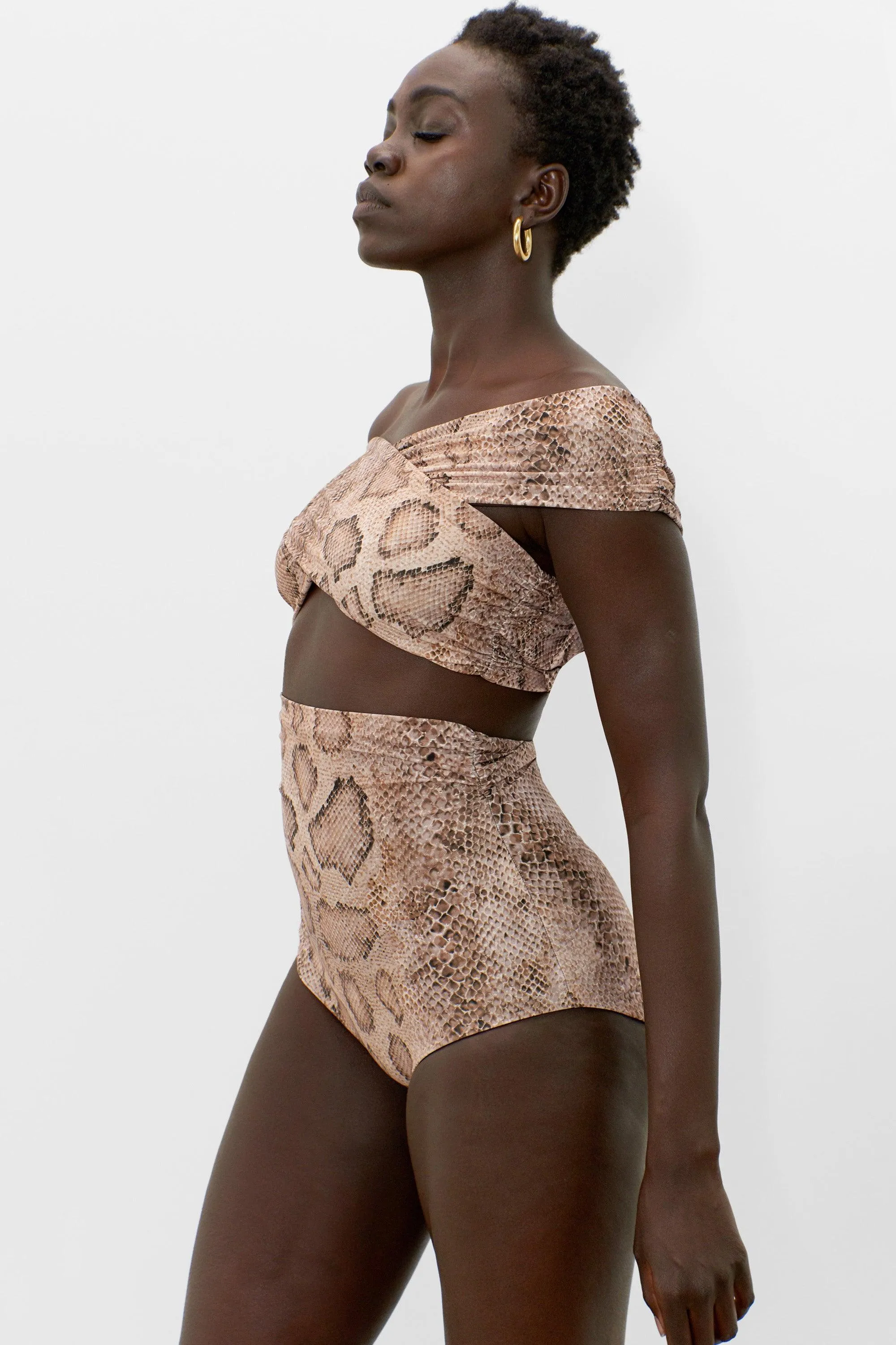 FULL CIRCLE Lorina Bikini Top sold by Mara Hoffman product image thumbnail 3