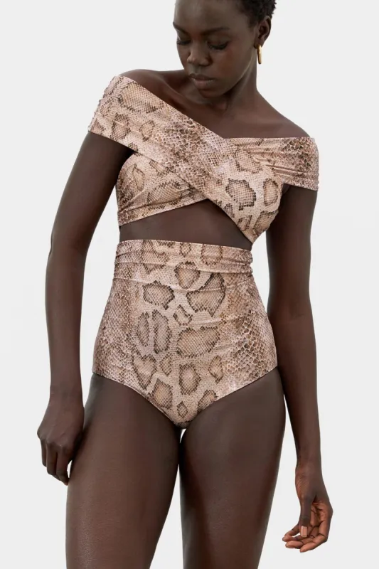 FULL CIRCLE Lorina Bikini Top made by Mara Hoffman