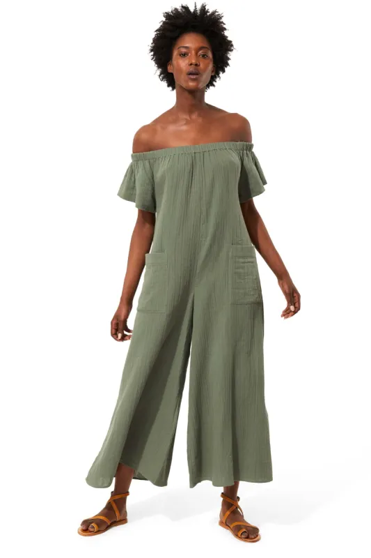 FULL CIRCLE Blanche Jumpsuit sold by Mara Hoffman