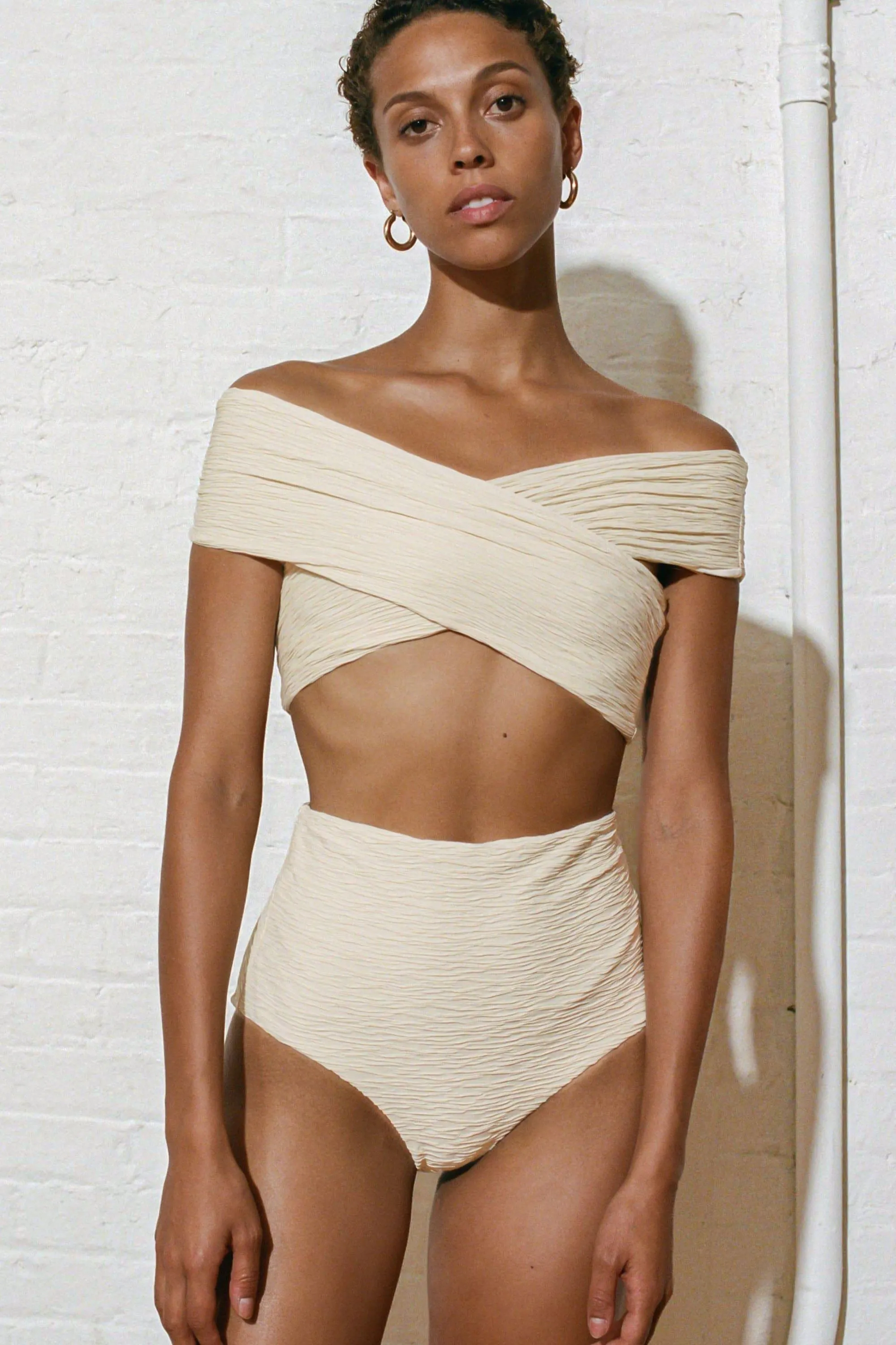 Lorina Bikini Top sold by Mara Hoffman product image thumbnail 2