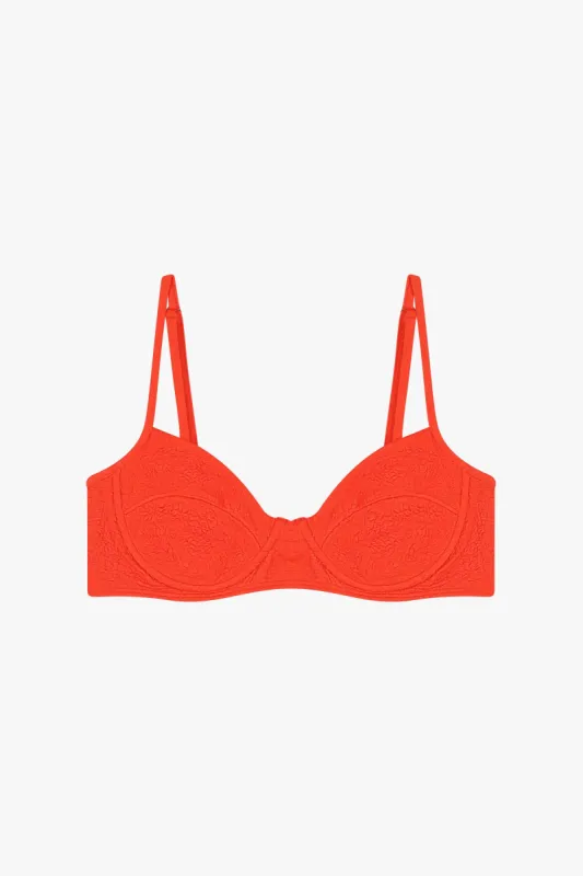 Lua Bikini Top sold by Mara Hoffman