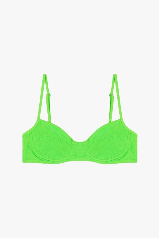Lua Bikini Top sold by Mara Hoffman
