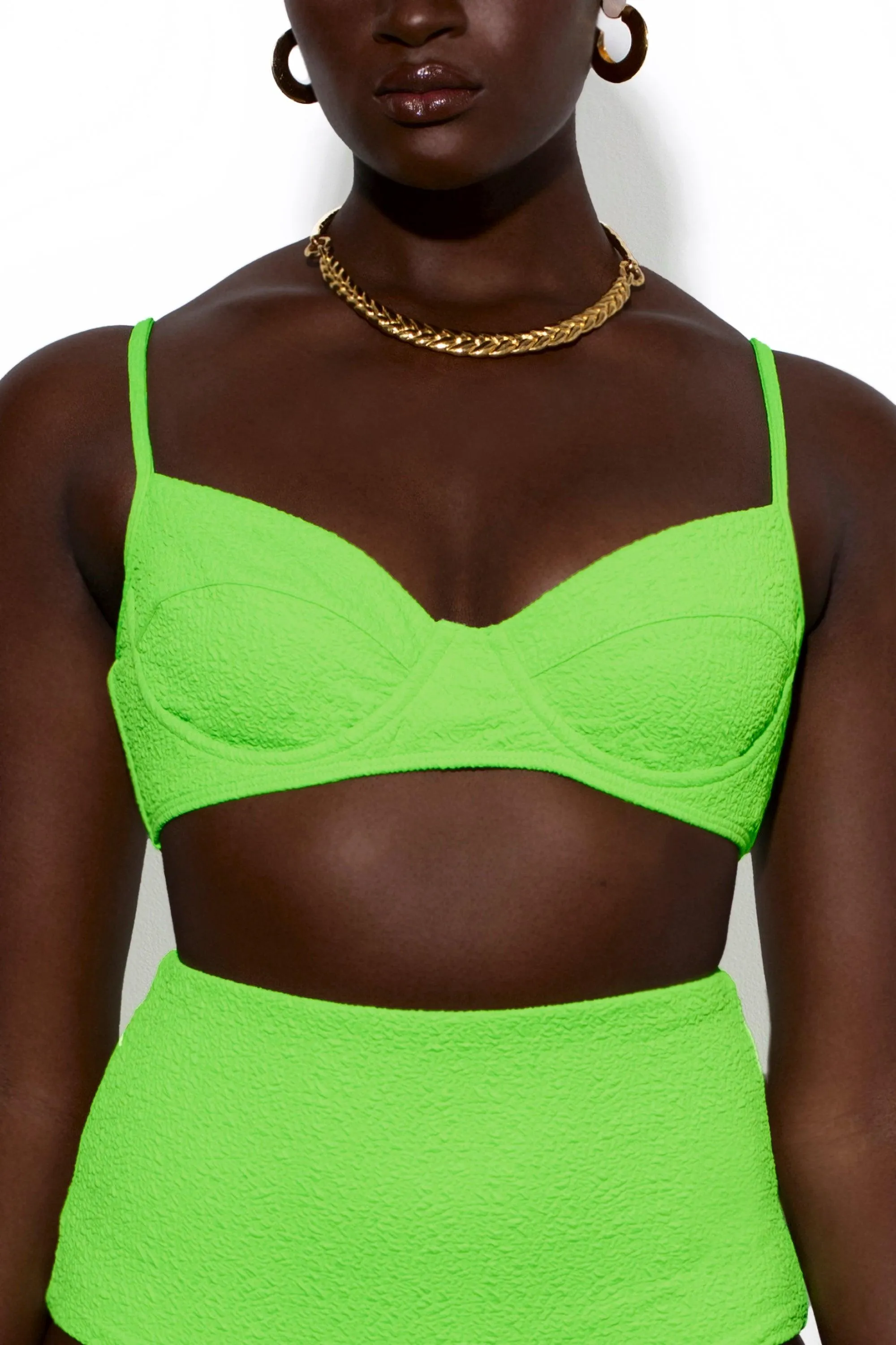 Lua Bikini Top sold by Mara Hoffman product image thumbnail 2