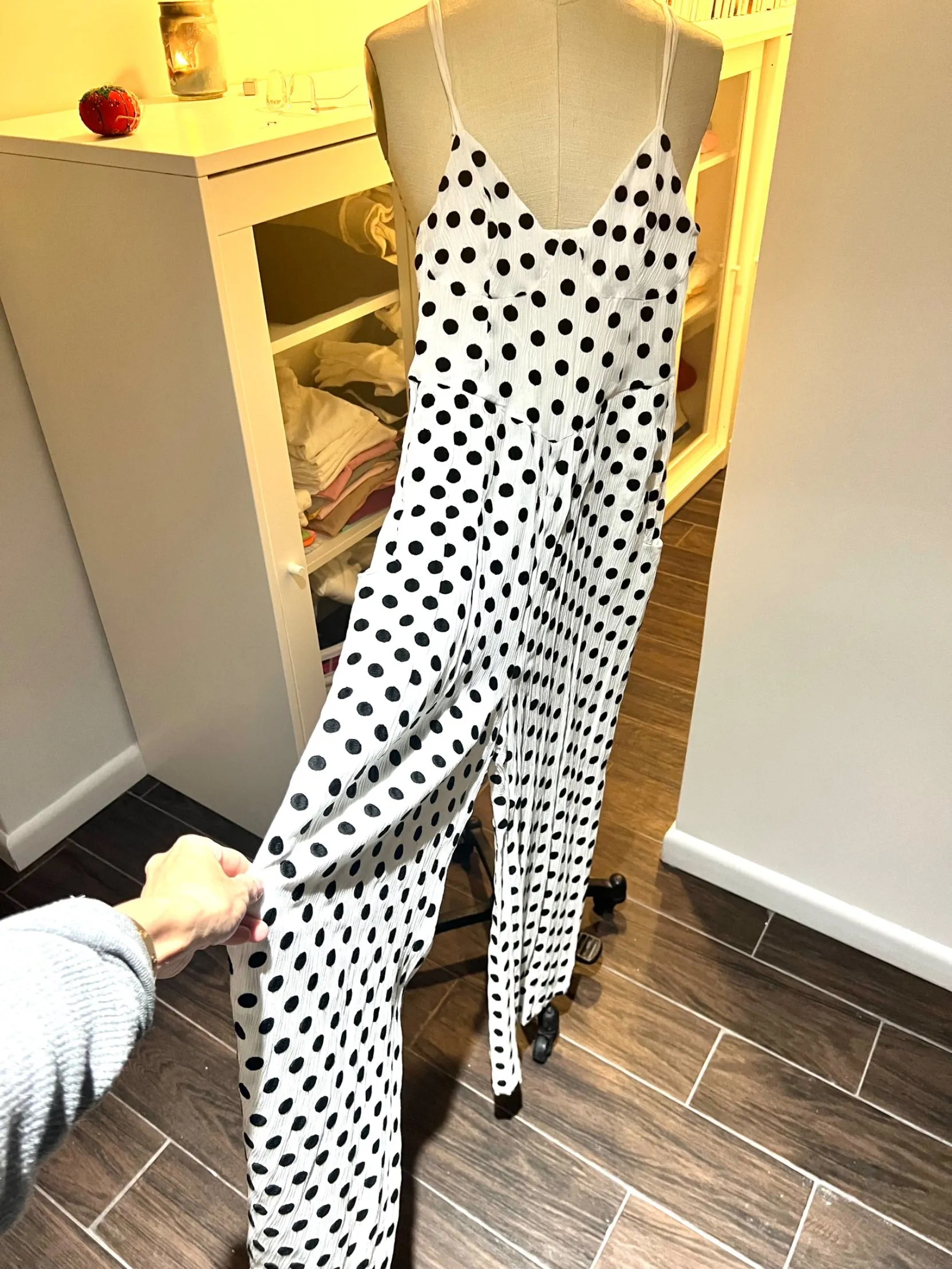FULL CIRCLE Mara Hoffman Polka Dot Jumpsuit sold by Mara Hoffman product image thumbnail 2