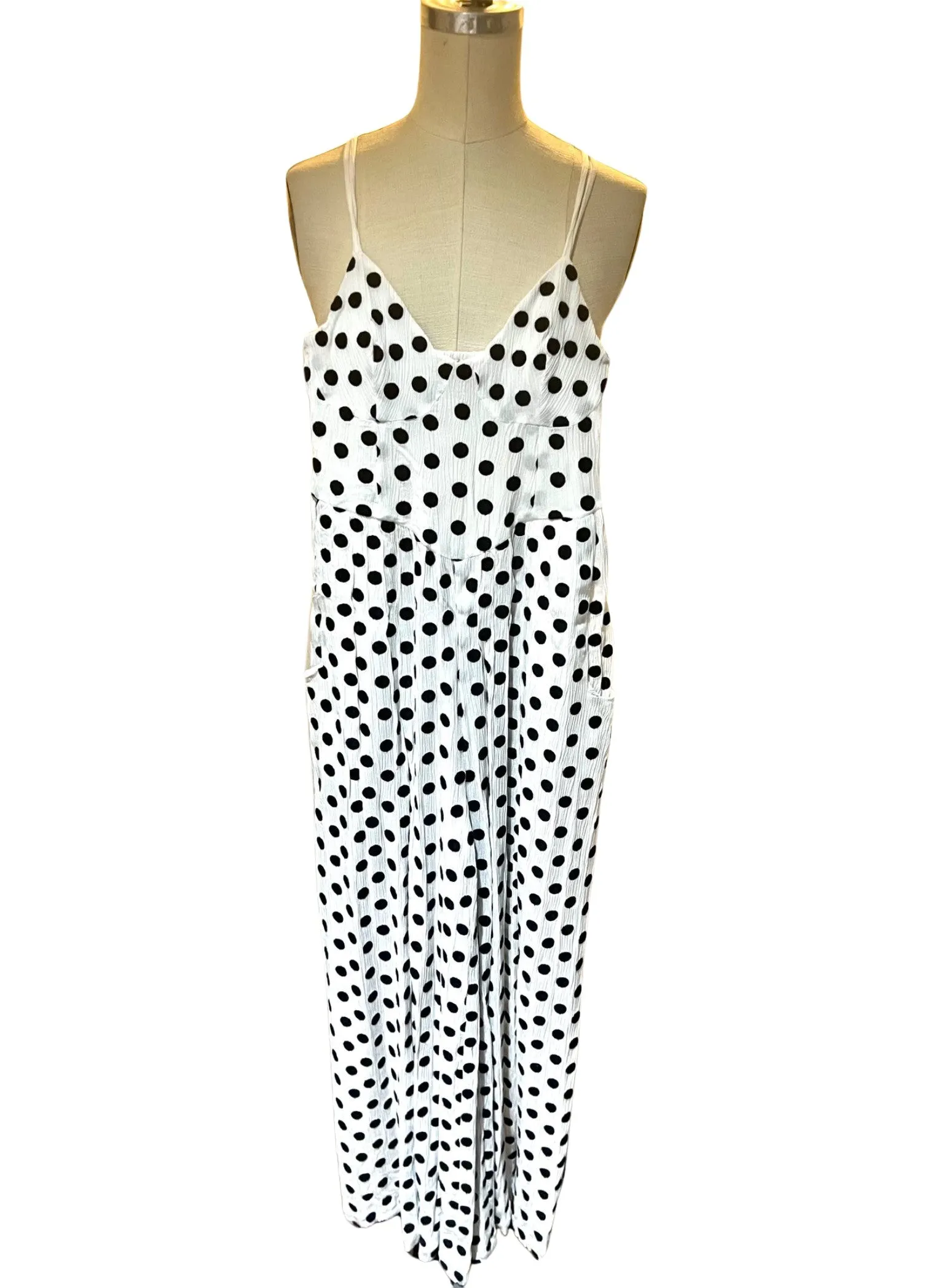 FULL CIRCLE Mara Hoffman Polka Dot Jumpsuit sold by Mara Hoffman