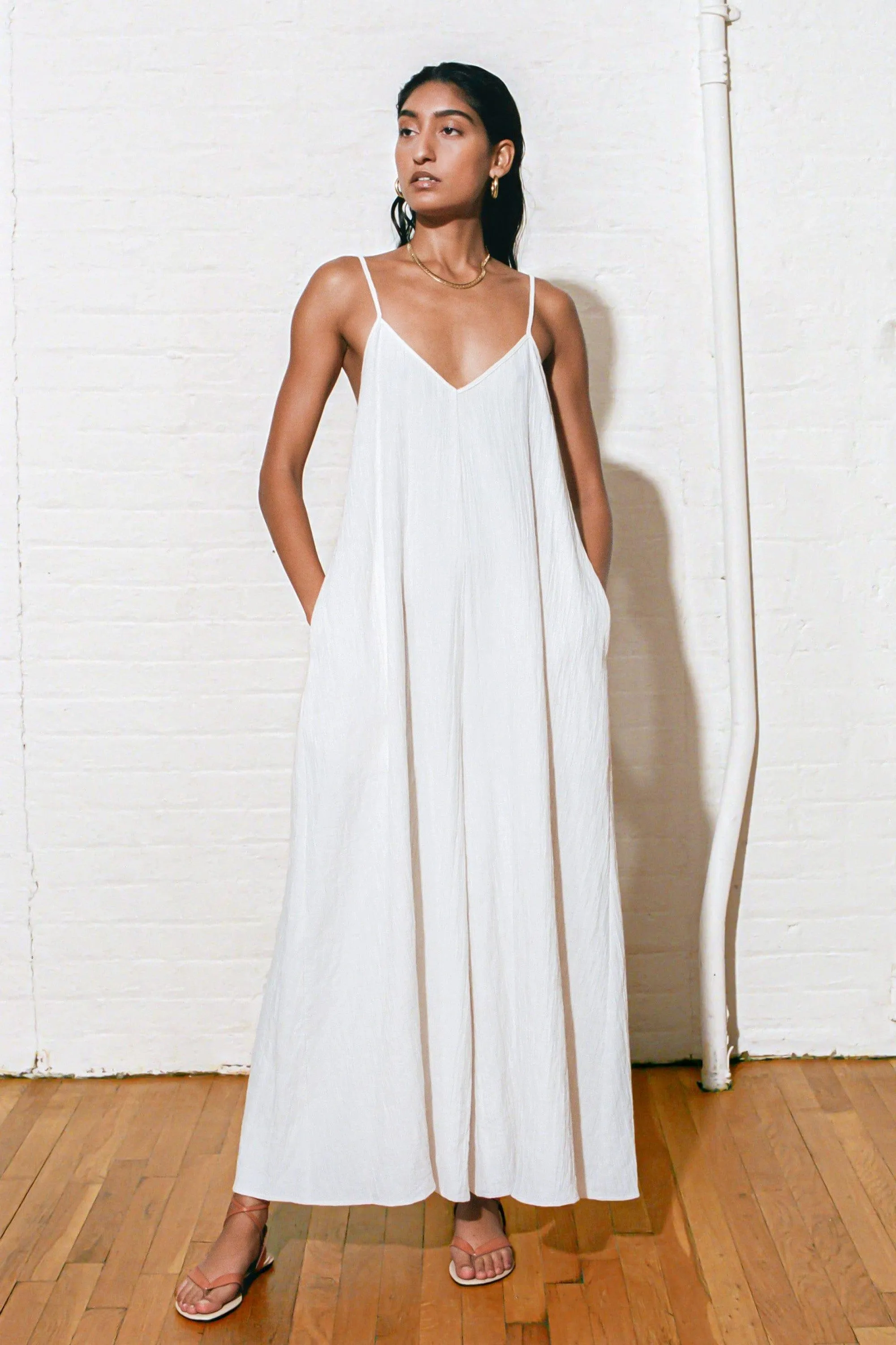 FULL CIRCLE Carly Jumpsuit sold by Mara Hoffman product image thumbnail 2