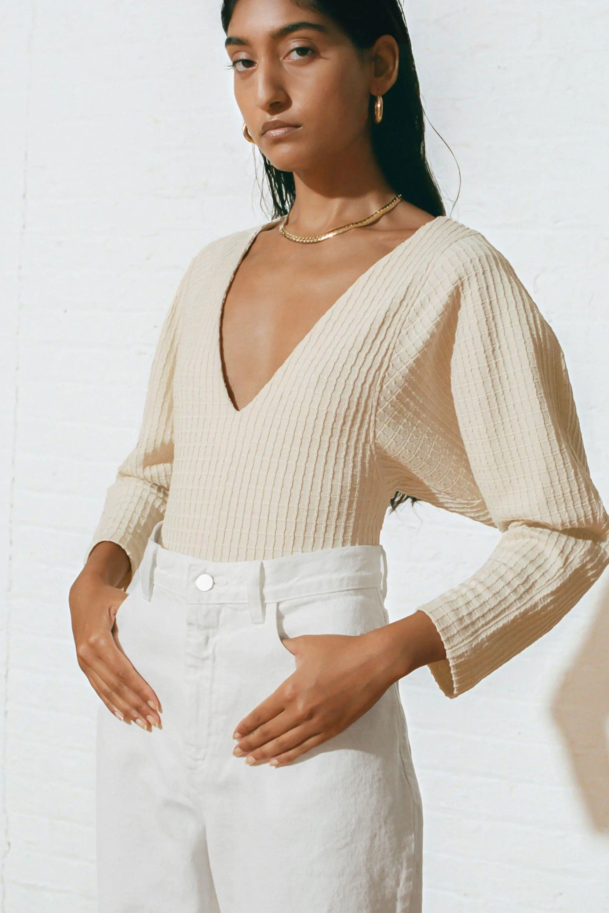 FULL CIRCLE Mariana Body Suit sold by Mara Hoffman product image thumbnail 4