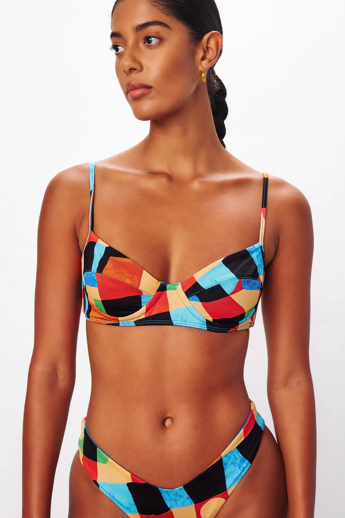 Lua Bikini Top sold by Mara Hoffman product image thumbnail 2