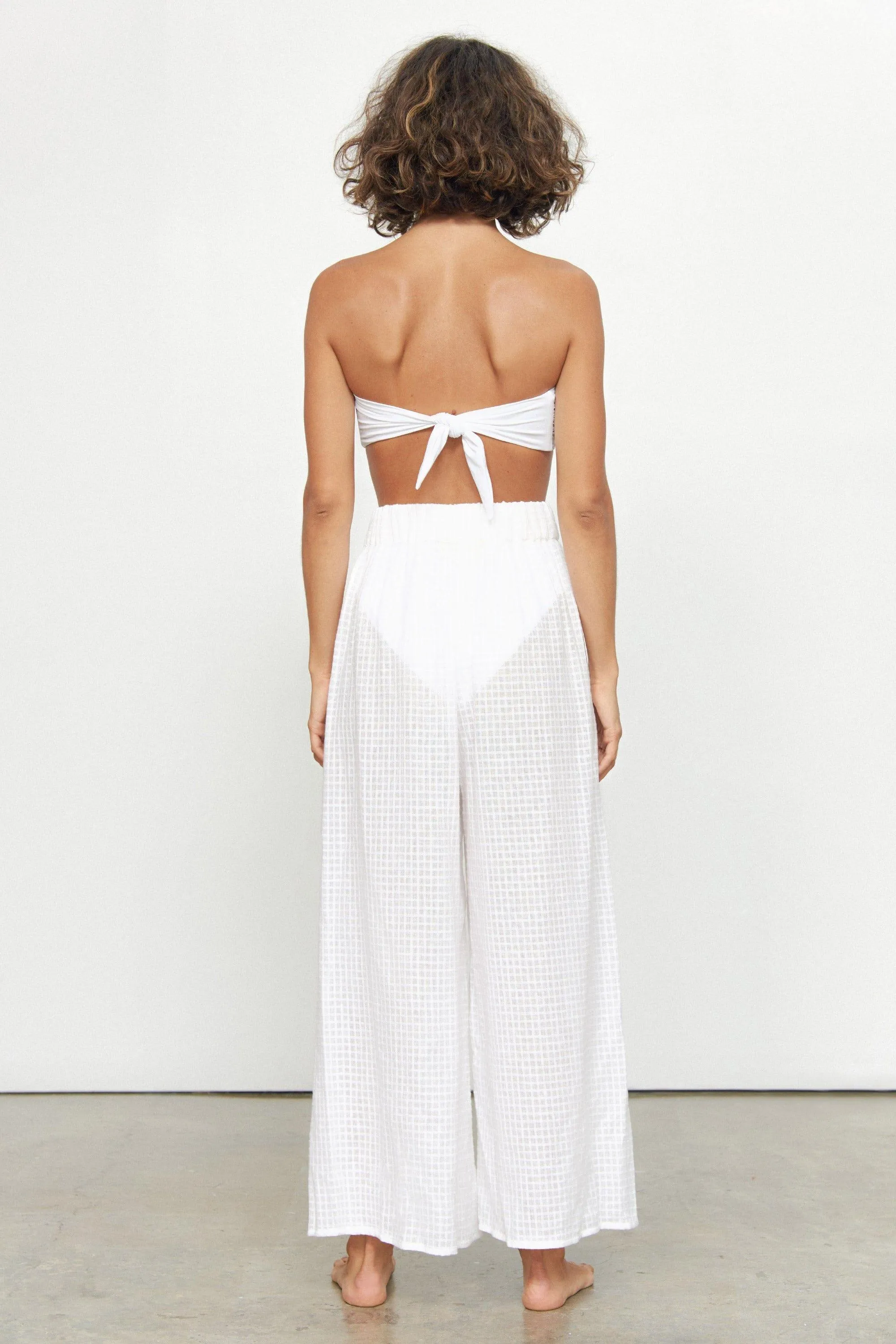 FULL CIRCLE FULL CIRCLE Paloma Pants sold by Mara Hoffman product image thumbnail 3