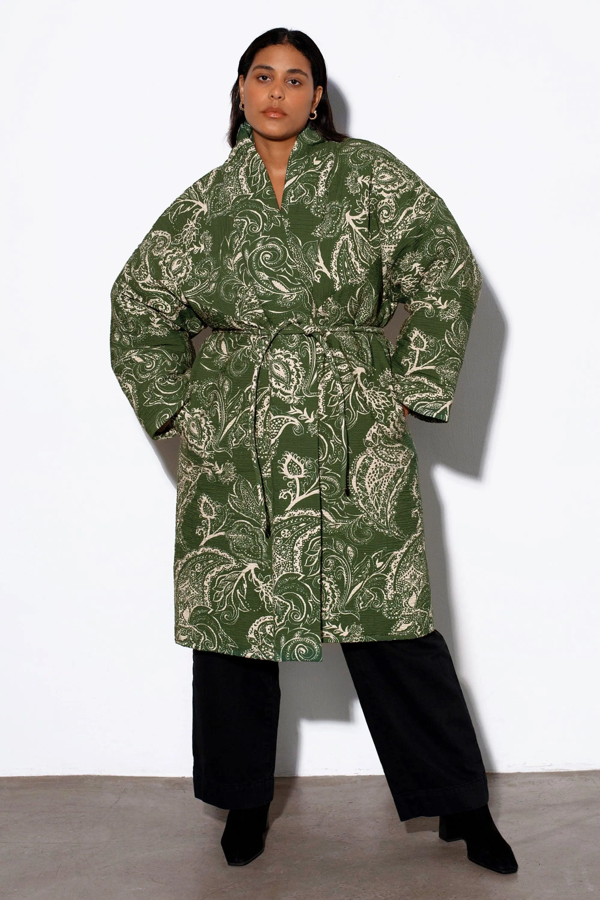 Extended Kathya Coat sold by Mara Hoffman product image thumbnail 2