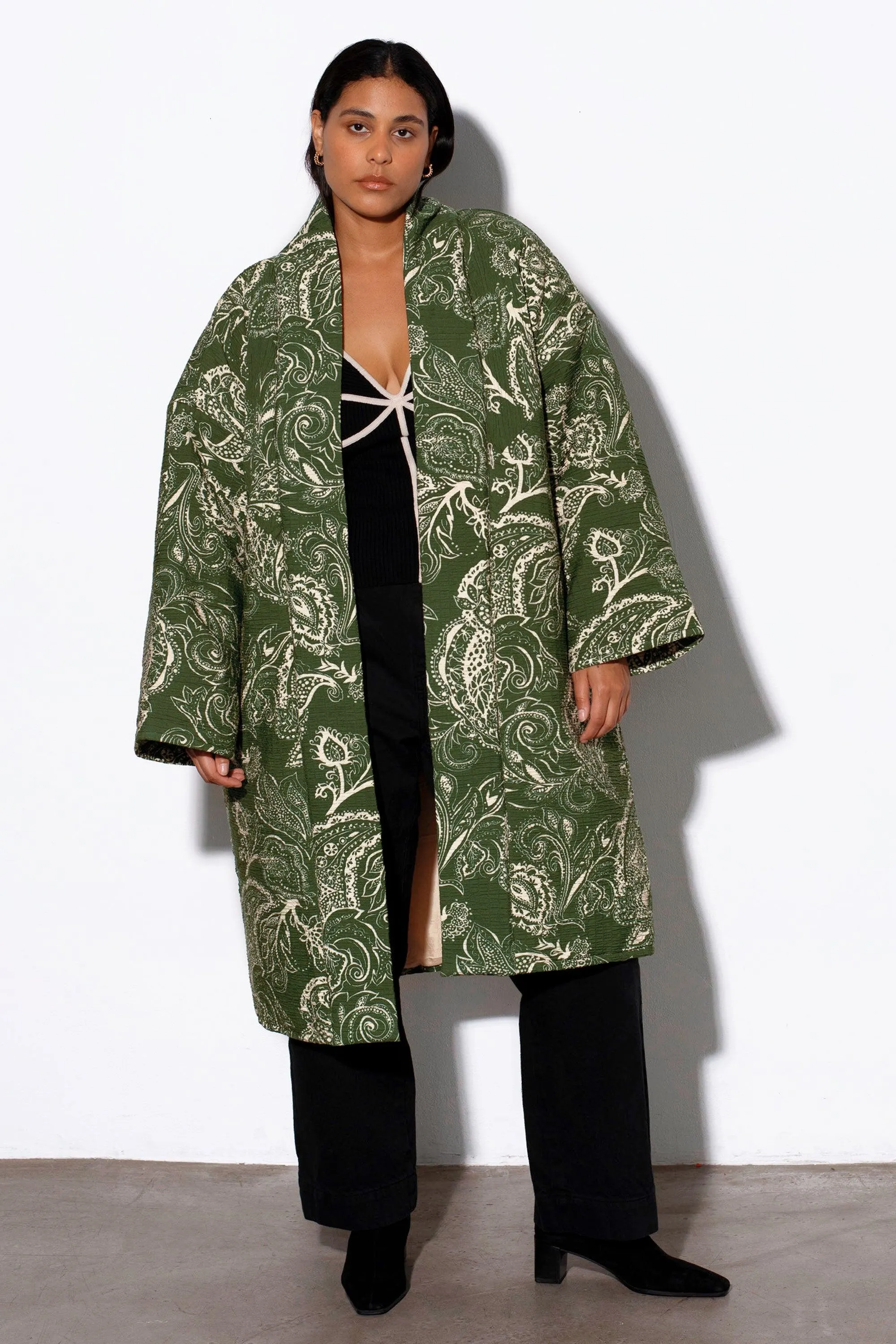 Extended Kathya Coat sold by Mara Hoffman product image thumbnail 4