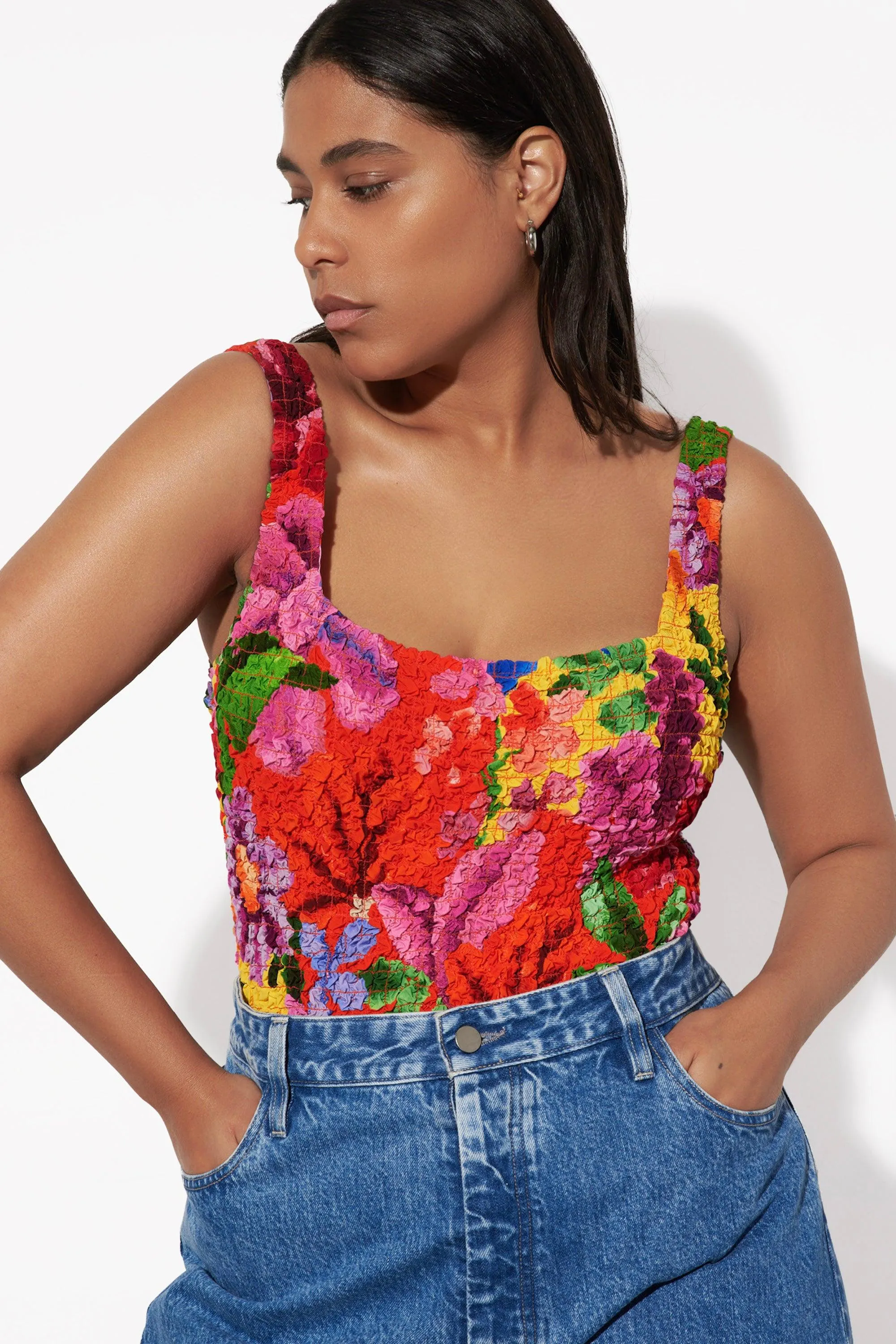 Extended Isa Body Suit sold by Mara Hoffman product image thumbnail 2