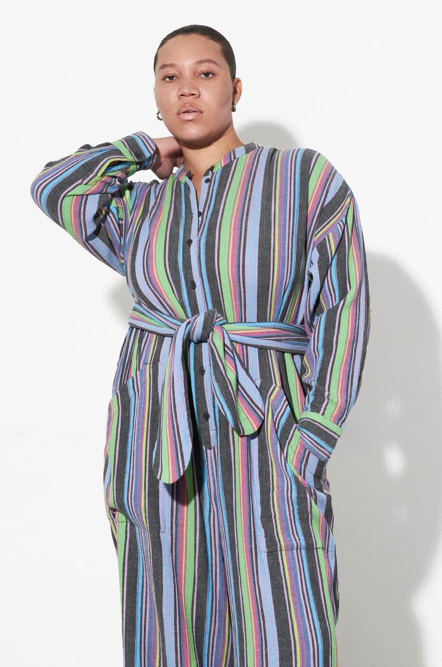 Extended Manda Jumpsuit sold by Mara Hoffman product image thumbnail 4