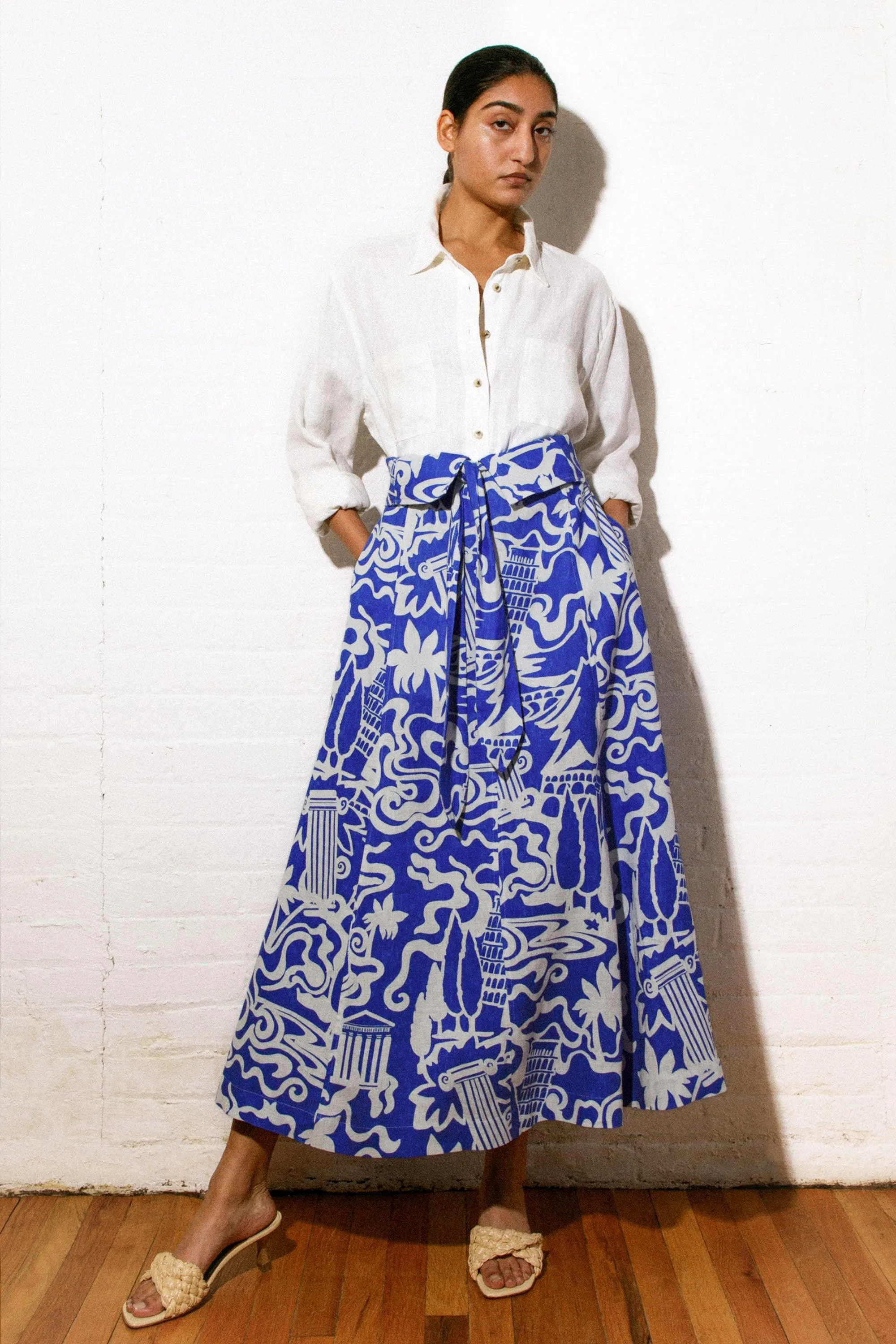 FULL CIRCLE Anna Skirt sold by Mara Hoffman product image thumbnail 4