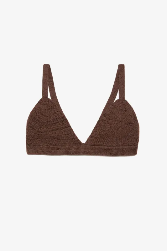 Cotton Kiko Bralette made by Mara Hoffman