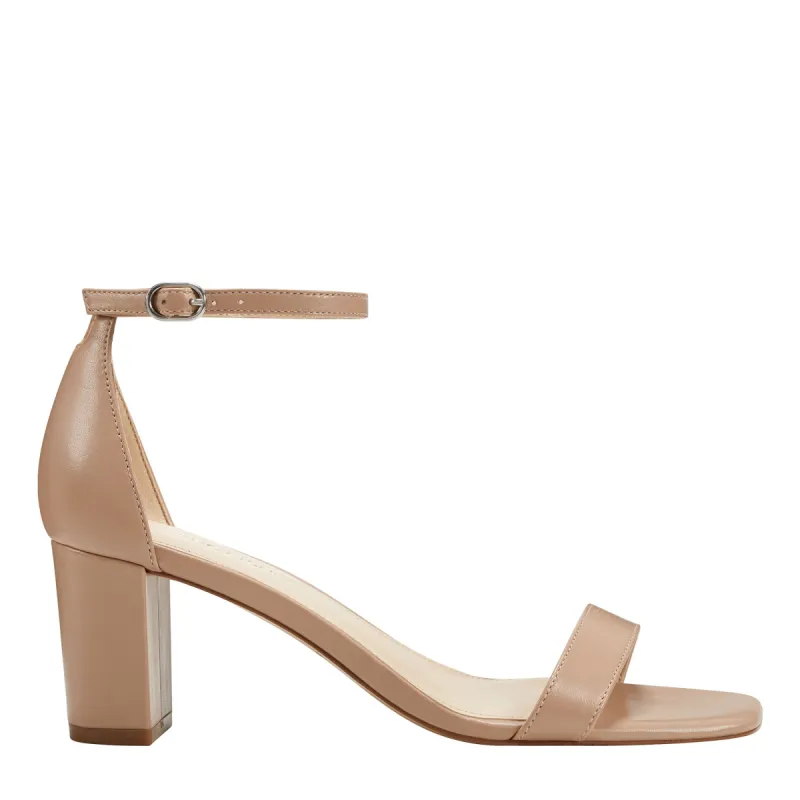 Jaron Ankle Strap Heeled Sandal sold by Marc Fisher