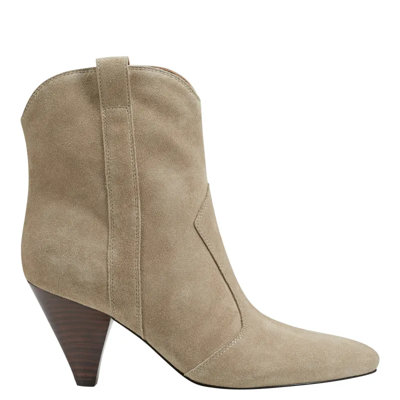 Carissa Heeled Western Bootie sold by Marc Fisher