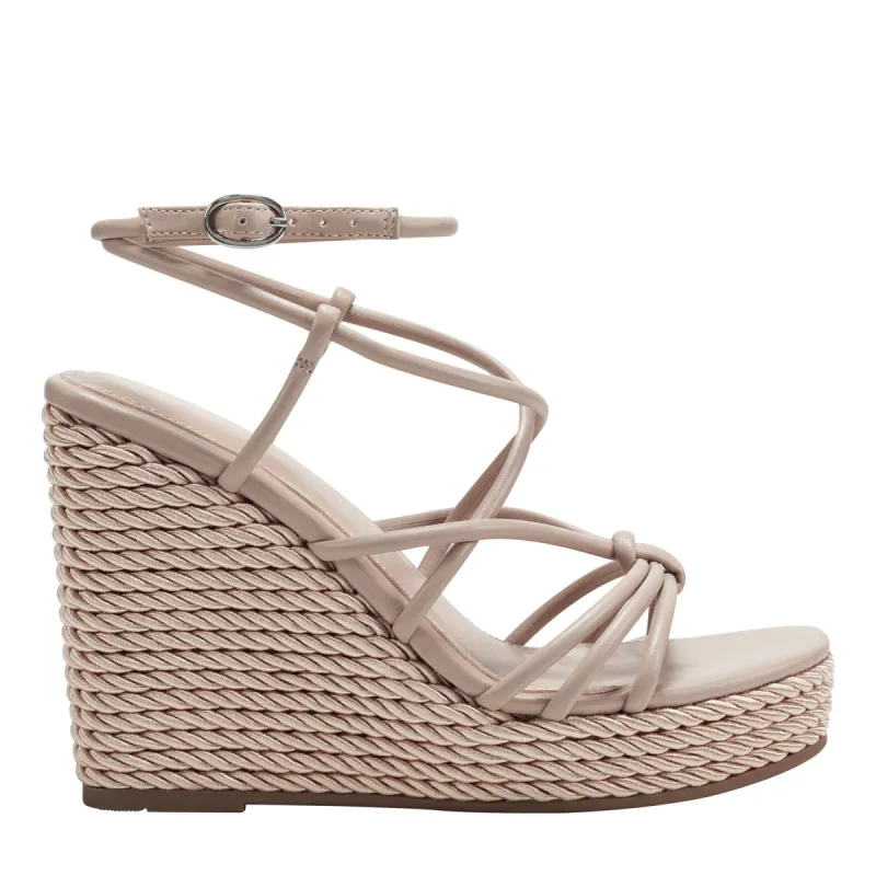 Zarah Strappy Espadrille Wedge Sandal made by Marc Fisher