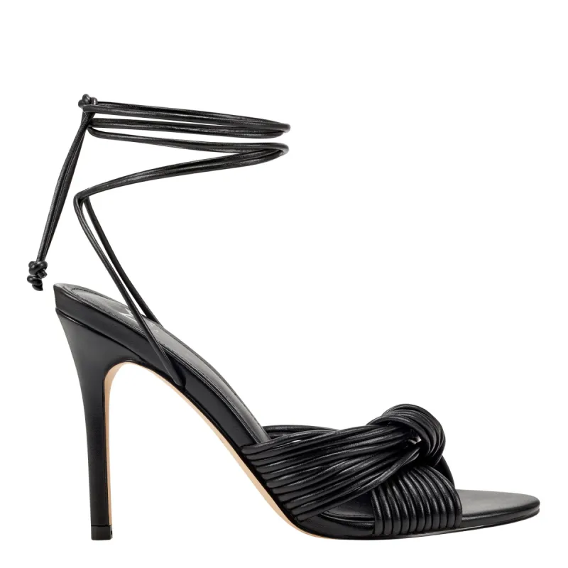 Brista Ankle Wrap Heeled Sandal sold by Marc Fisher