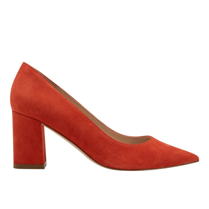 Zala Block Heel Pointy Toe Pump sold by Marc Fisher