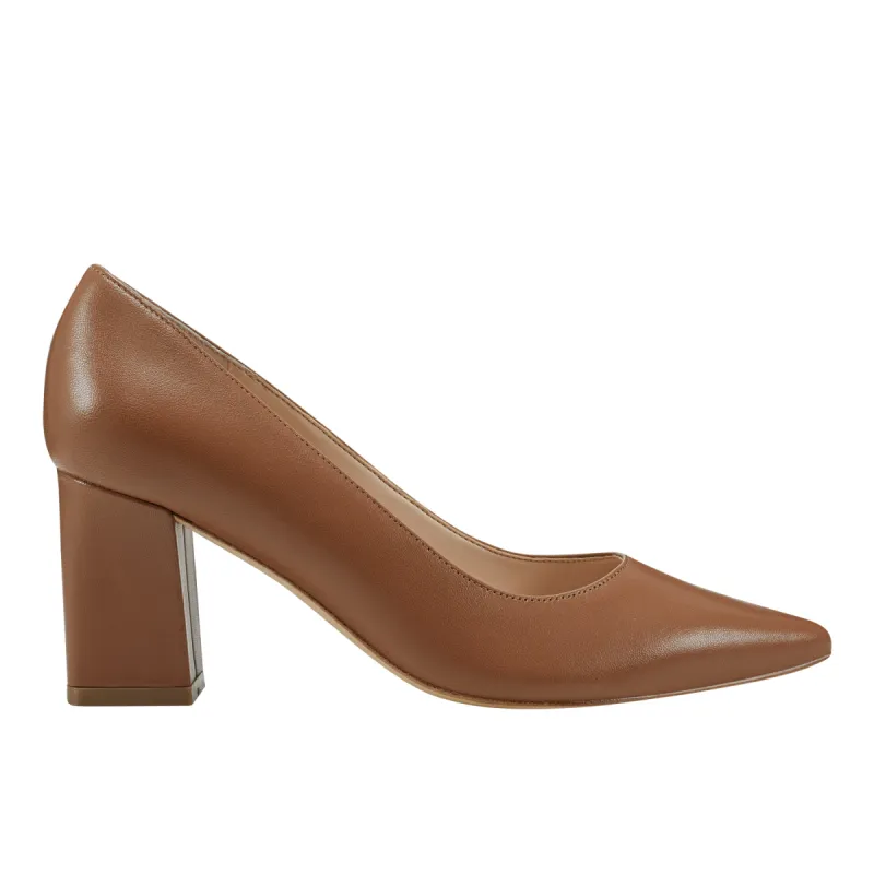 Zala Block Heel Pointy Toe Pump sold by Marc Fisher