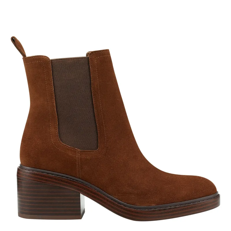 Modesty Block Heel Round Toe Dress Bootie sold by Marc Fisher