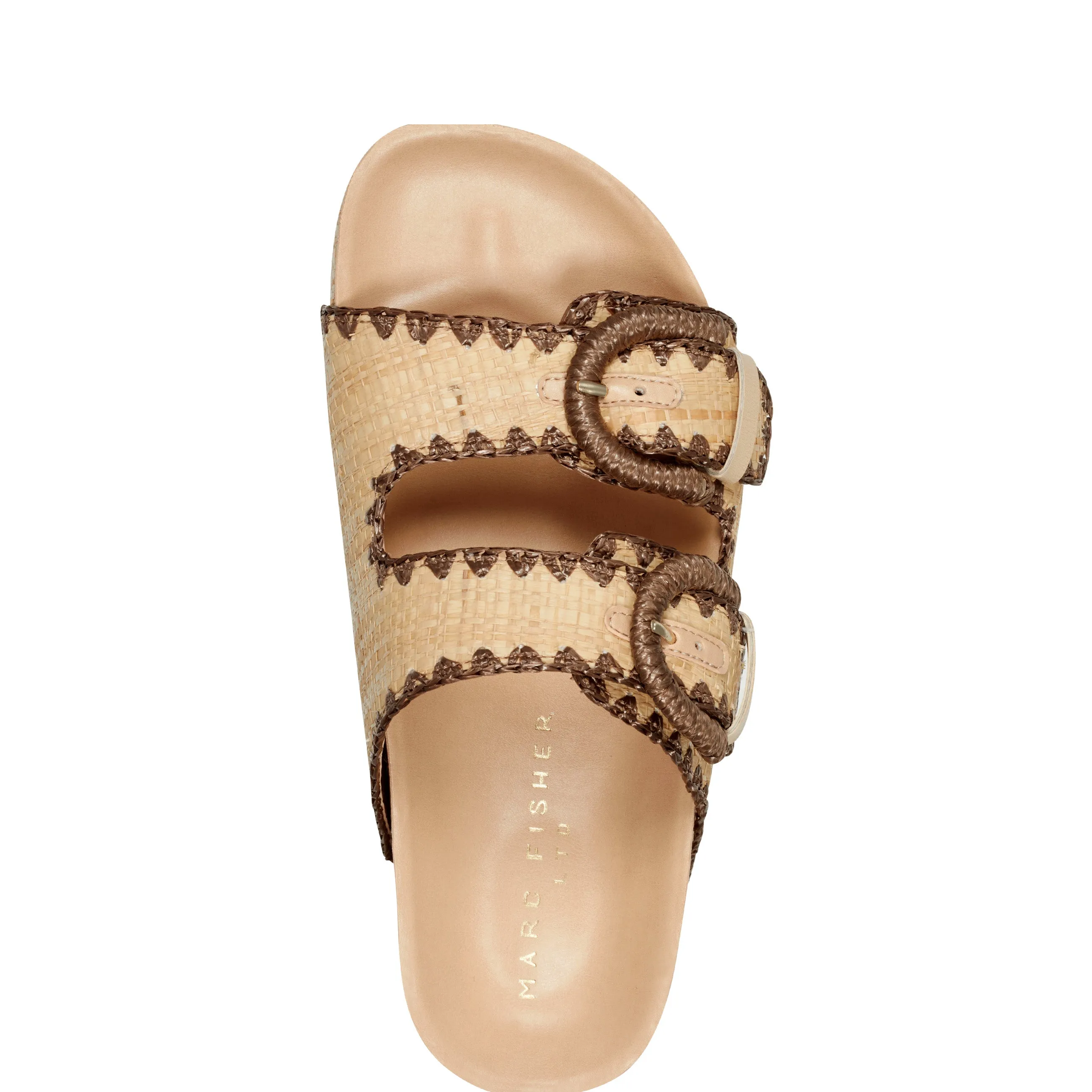 Solea Buckle Footbed Sandal sold by Marc Fisher product image thumbnail 4