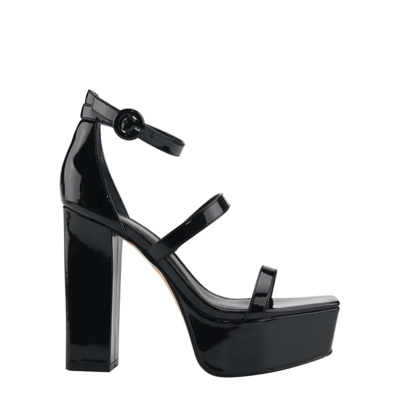 Frita Ankle Strap Platform Sandal sold by Marc Fisher