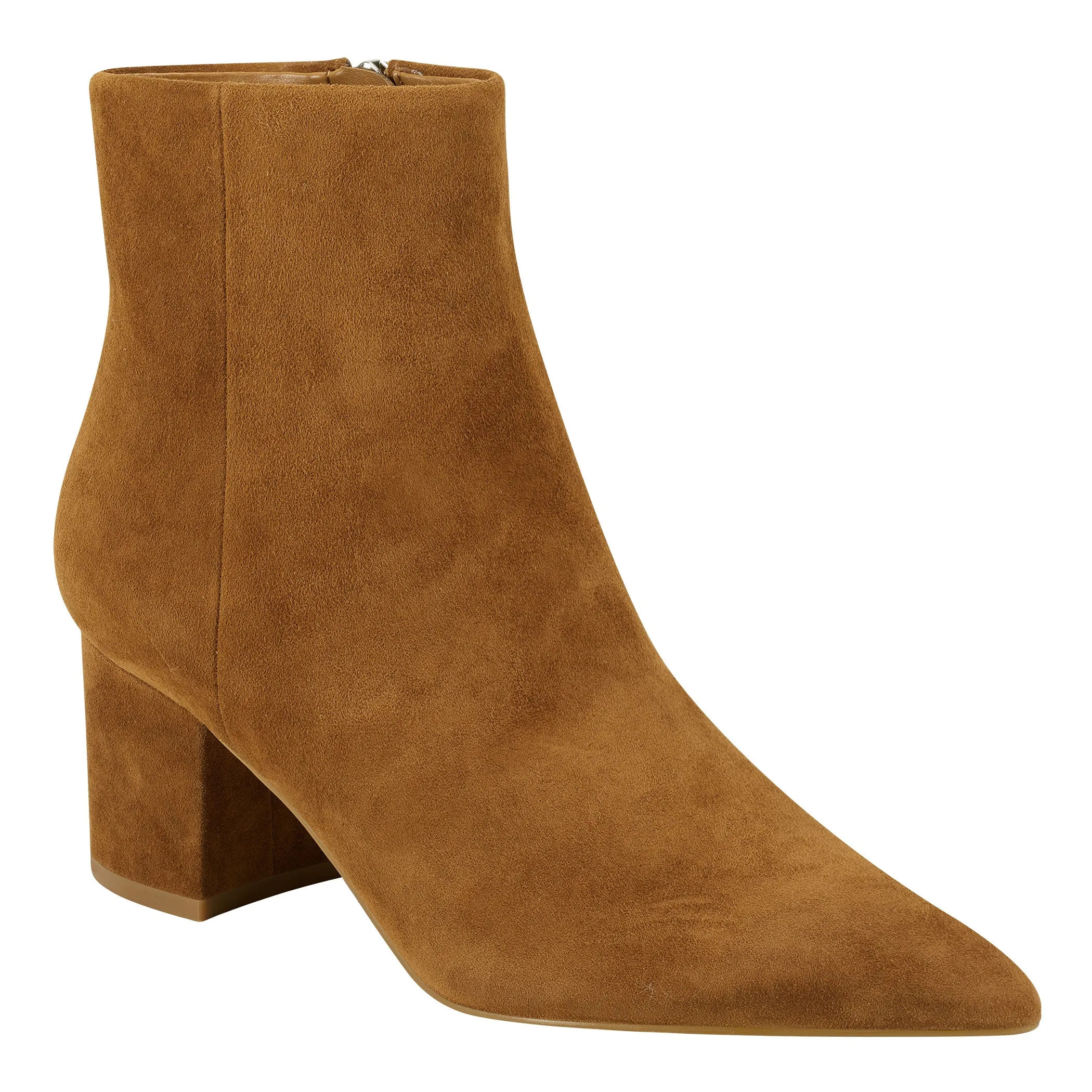 Jarli Pointy Leather Ankle Bootie sold by Marc Fisher product image thumbnail 2