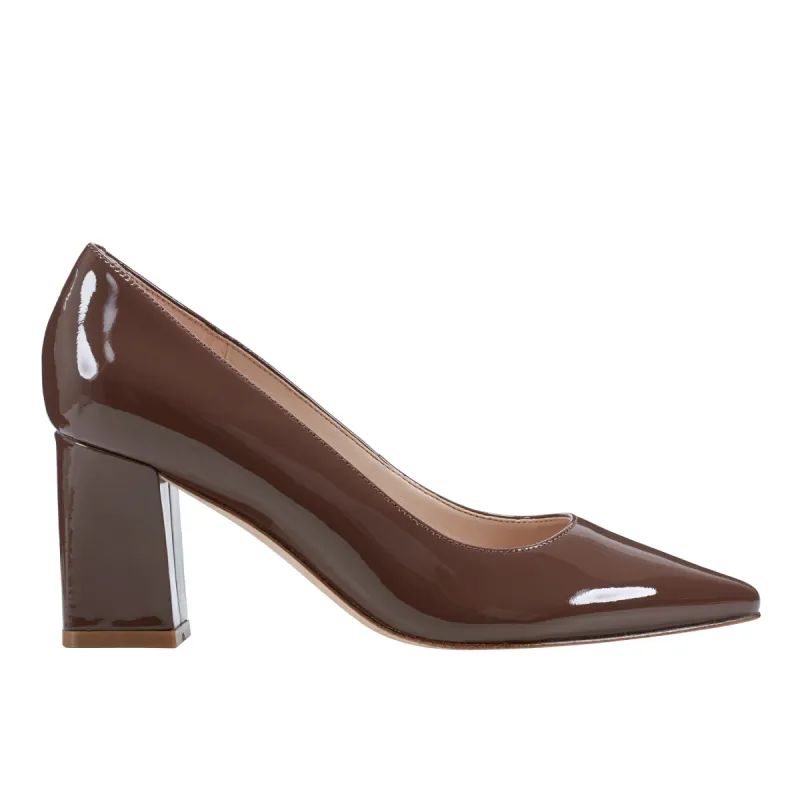 Zala Block Heel Pointy Toe Pump sold by Marc Fisher