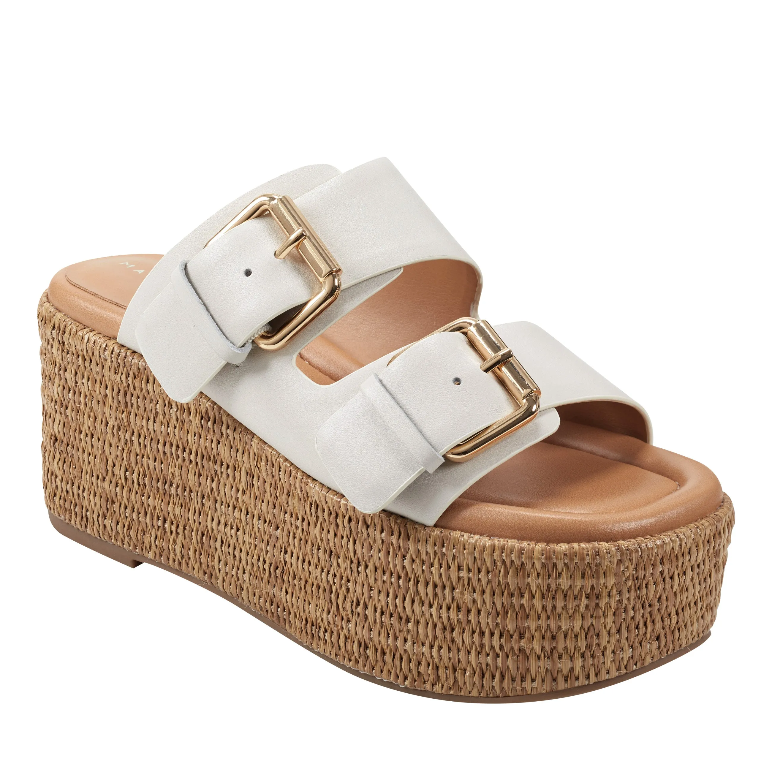 Palery Platform Buckle Slide Sandal sold by Marc Fisher product image thumbnail 2