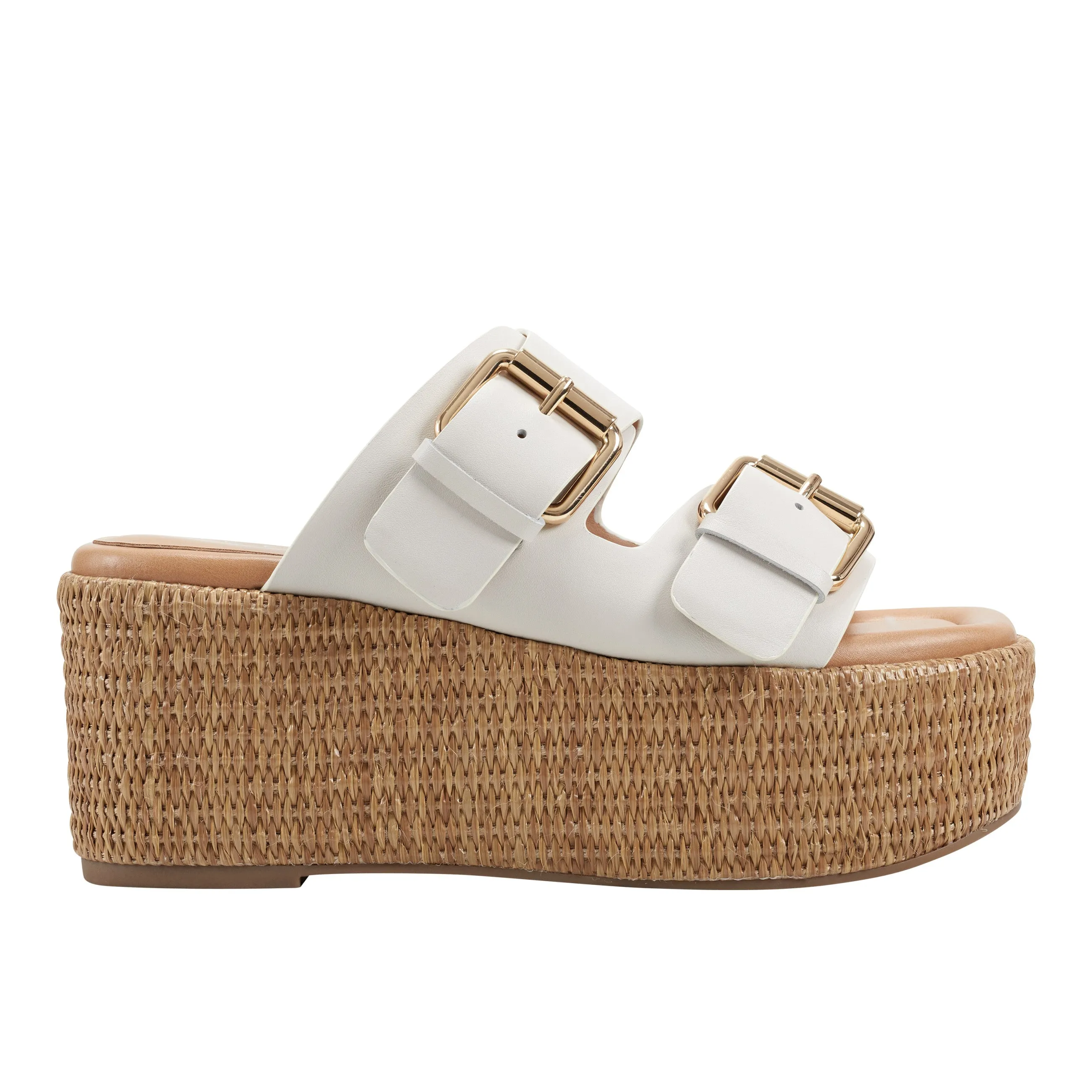 Palery Platform Buckle Slide Sandal sold by Marc Fisher