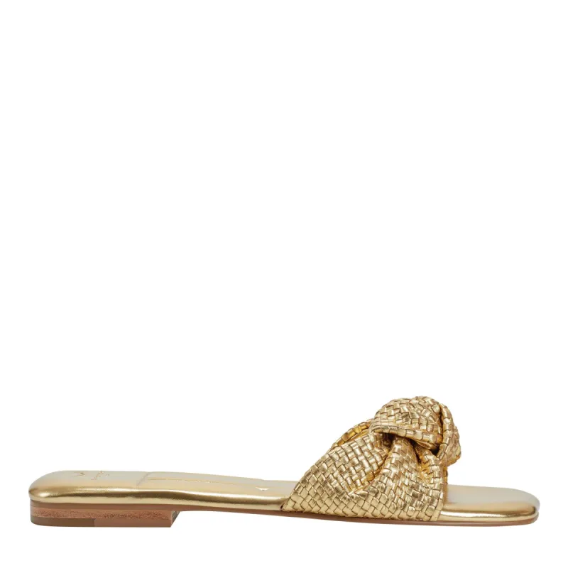 Marlon Flat Slide Sandal sold by Marc Fisher