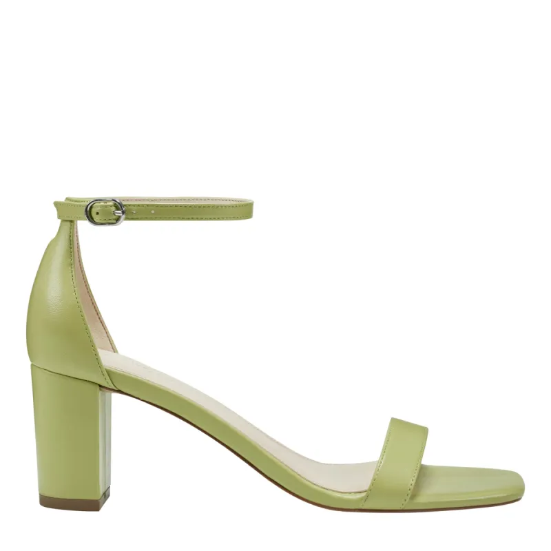 Jaron Ankle Strap Heeled Sandal sold by Marc Fisher