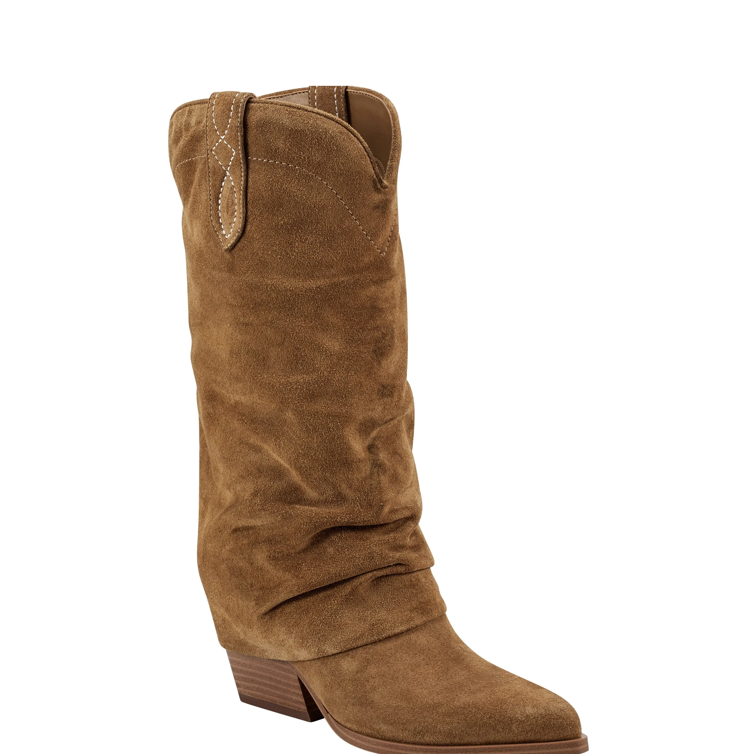 Calysta Block Heel Pointy Toe Boot sold by Marc Fisher product image thumbnail 2